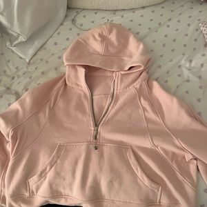 Lululemon 1/2 zip scuba hoodie